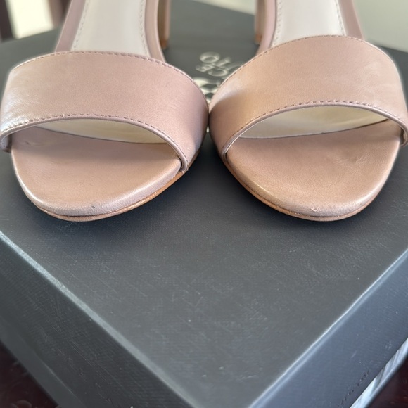 Vince Camuto Court light pink open toe ankle strap, heels, stilettos sandals 6.5 - Picture 5 of 15